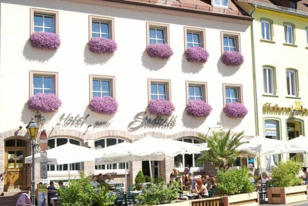 Stadtcafe Hotel Garni Hammelburg Exterior photo