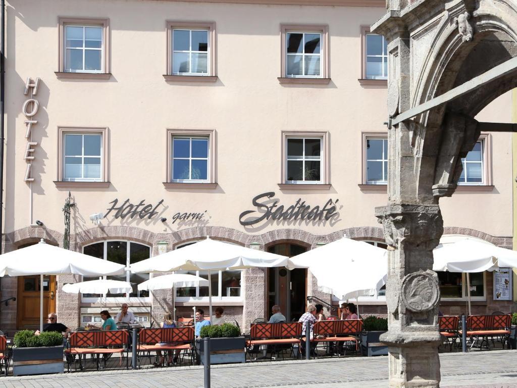 Stadtcafe Hotel Garni Hammelburg Exterior photo